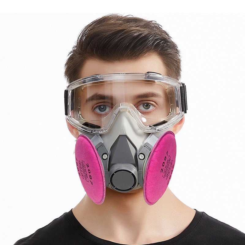 Half Face Respirator Mask P100 Particulate Welding Painting Dust Construction