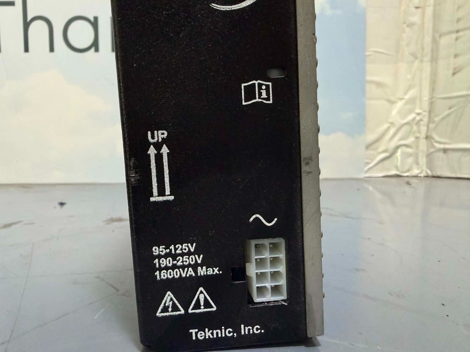Teknic IPC-5 Power Supply 75V DC Intelligent Power Center 5A RMS 350-575W