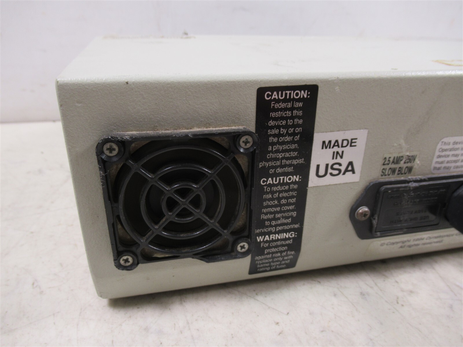 Dynatron 850 Combination Therapy Unit Ultrasound Generator DRF 100 Chiropractic