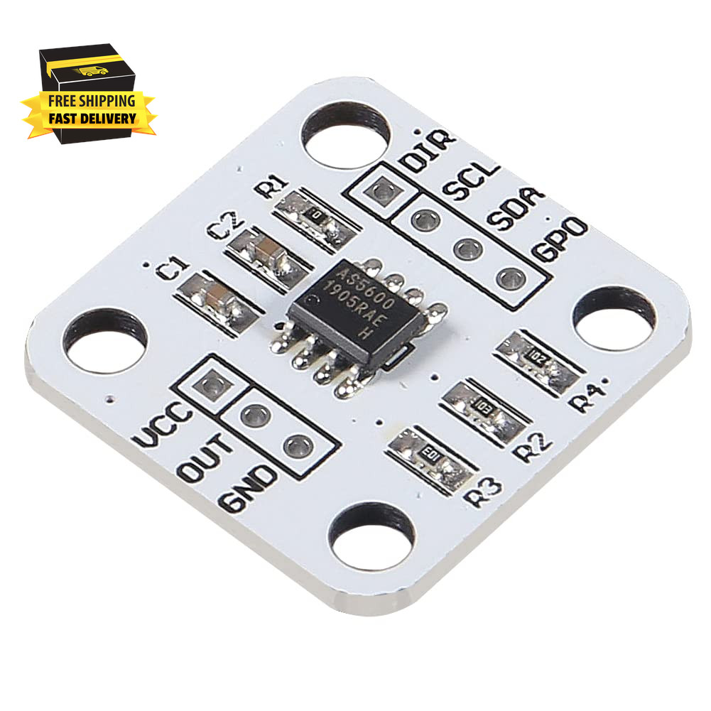 4PCS AS5600 Magnetic Encoder 12Bit High Precision Magnetic Induction Angle Measu