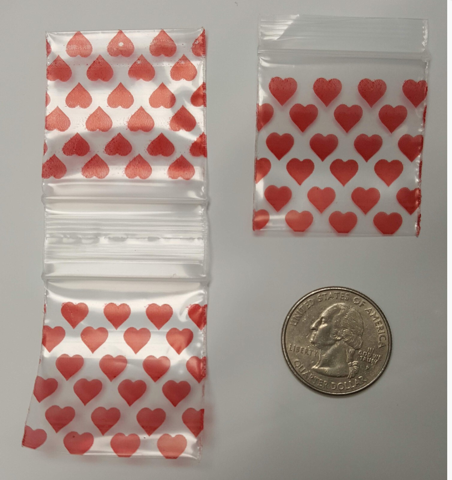 300 SMALL BAGGIES 1515 1.5″ X 1.5″ MINI RESEALABLE POLY (10+ MIXED DESIGNS)