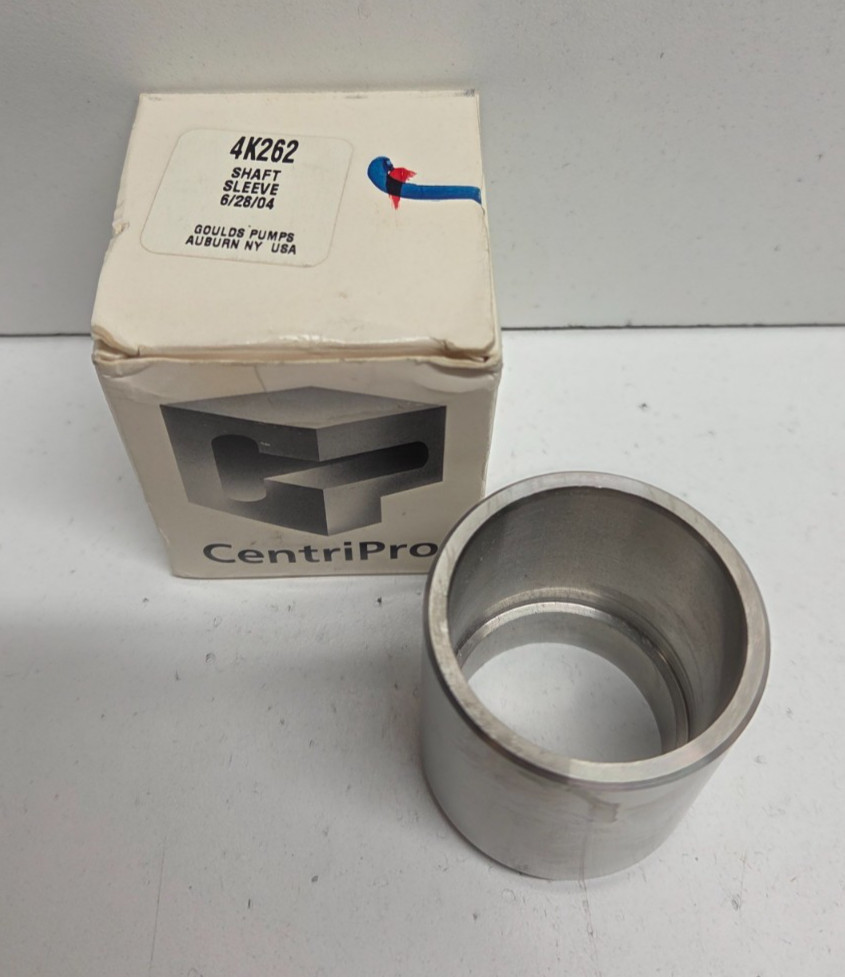 NEW IN BOX! GOULDS 1.375 X 1.625 X 1.750 STAINLESS STEEL SHAFT SLEEVE 4K262