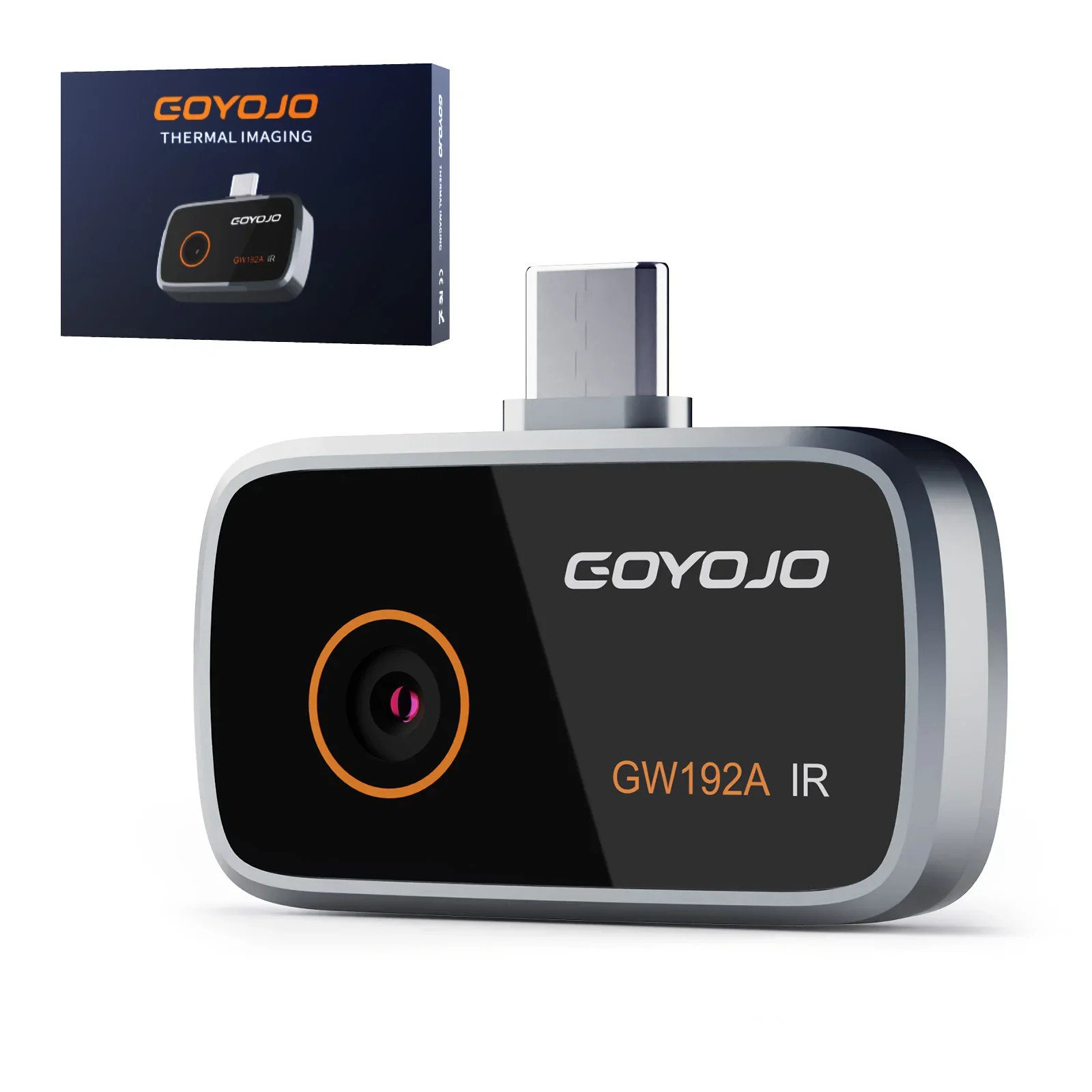 GOYOJO Thermal Imaging Camera Infrared Imager Camera for Iphone Andorid USB-C