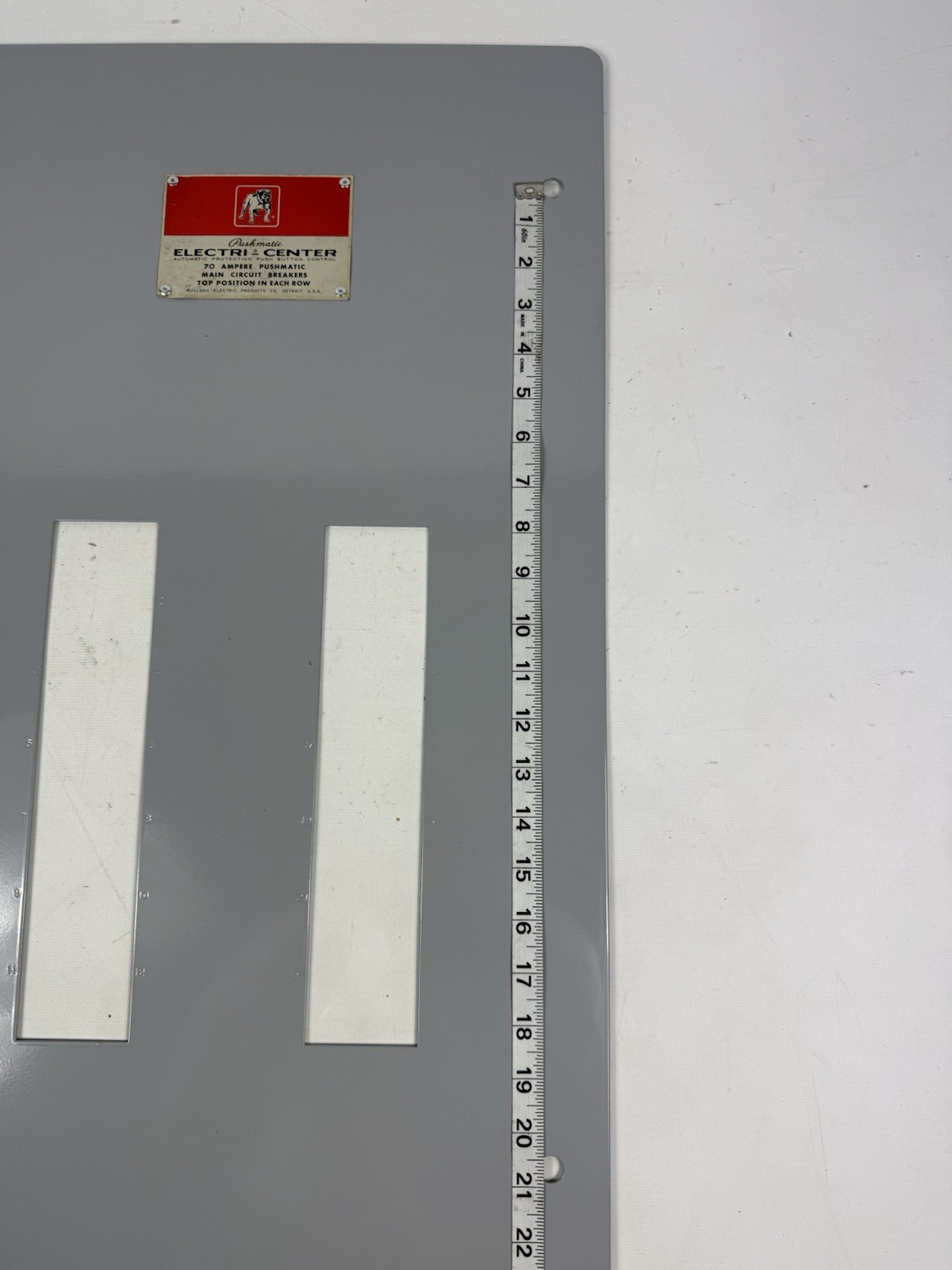 Pushmatic ITE Gould Siemens Circuit Breaker Panel Dead front Cover 24 Space