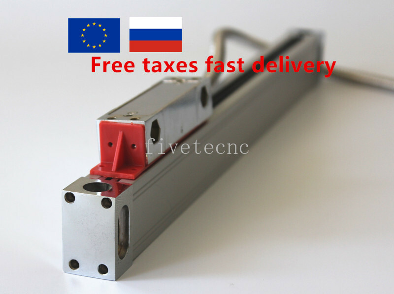 Free taxes RU EU 5micron linear scale 5V TTL linear encoder with 3.5meter