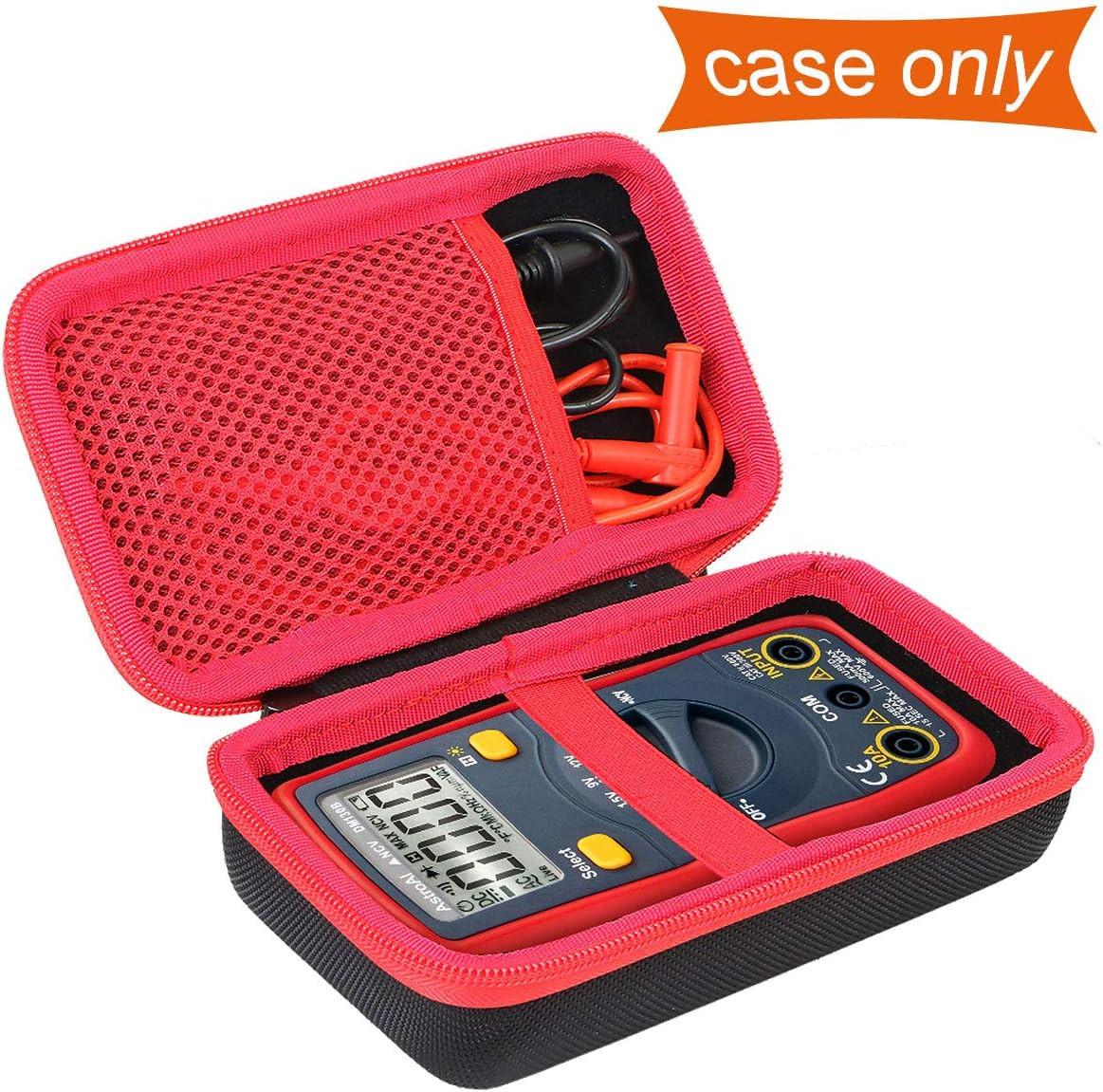 Hard Carrying Case Compatible with Astroai Digital Multimeter Voltage Tester 1.5