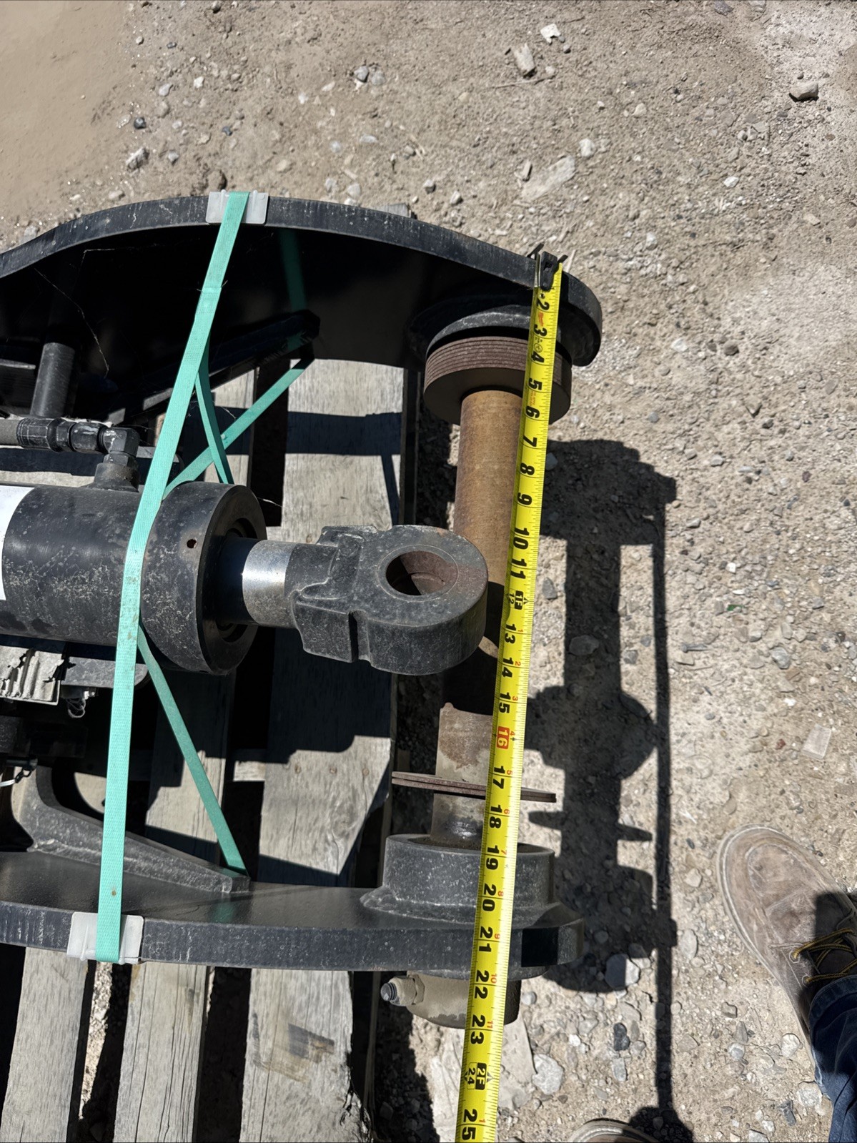 65 Mm Excavator Hydraulic Thumb Cat Volvo John Deere Hitachi 312 140 Komatsu New