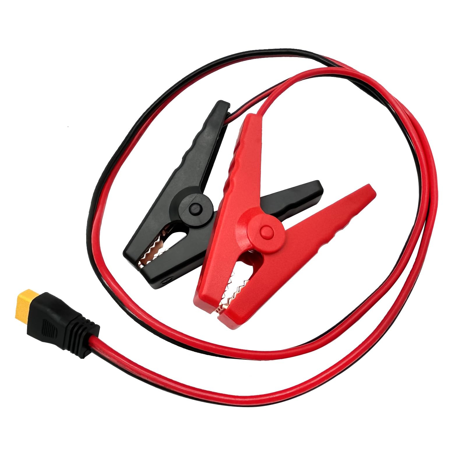 XT60 to Battery Clamp Cable,12V Battery Alligator Clips to XT60 Male Cable fo…