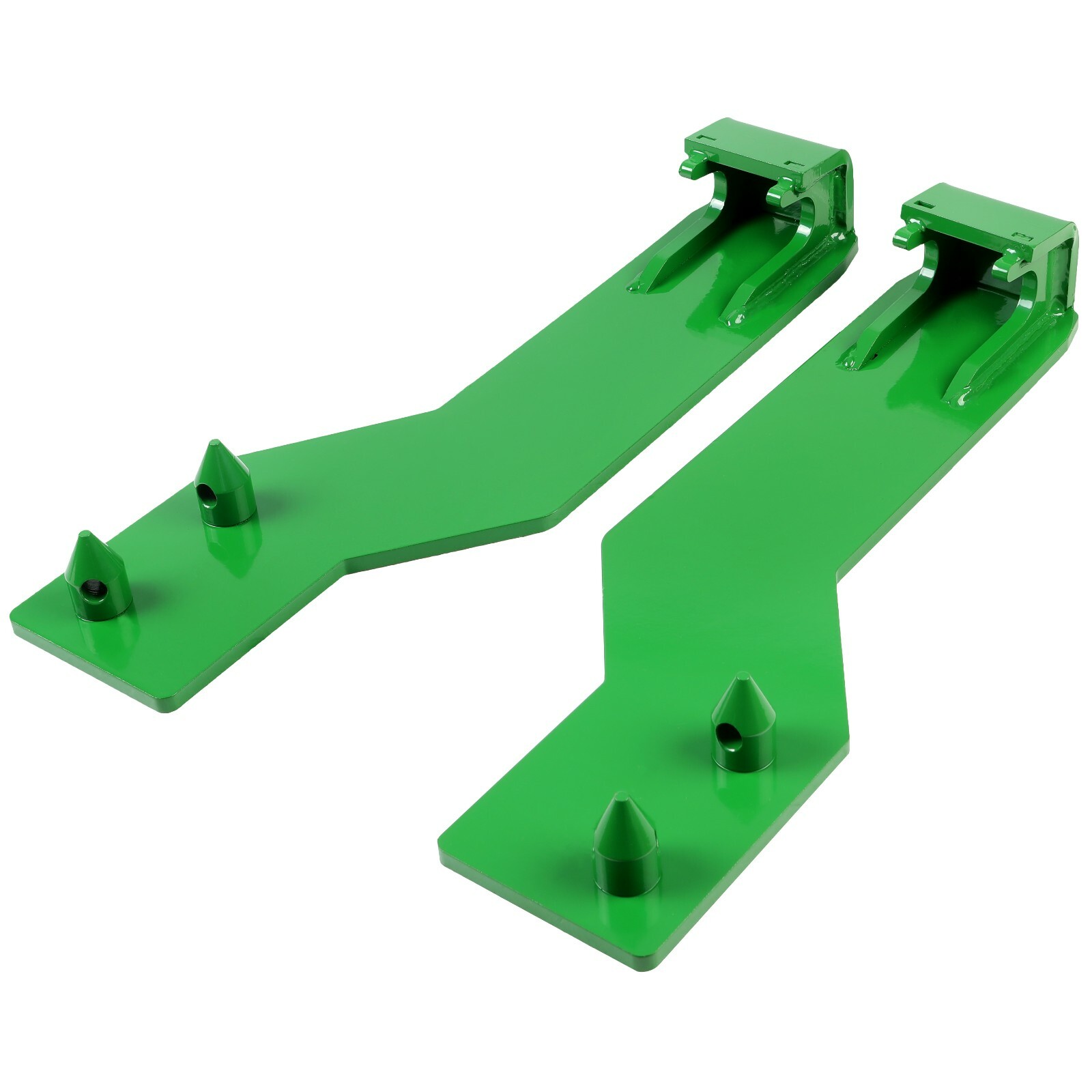 For John Deere Quick Tach Bracket Tractor Loader Brackets Weld On Mounting Set
