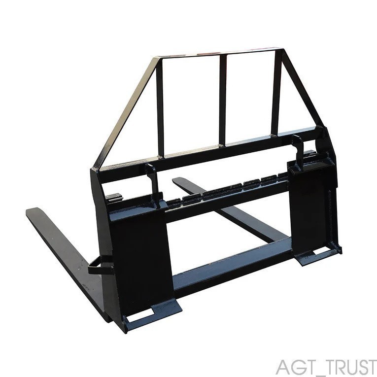 Agrotk 48in Pallet Fork Frame Attachment for Skid Steer Loader Accessories NEW
