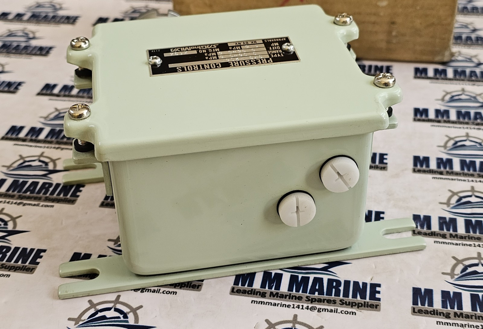 SAGINOMIYA SPS-H206W, PRESSURE SWITCH, -0.06~0.6MPa, 0.05~0.5MPa, MP: 1.5MPa