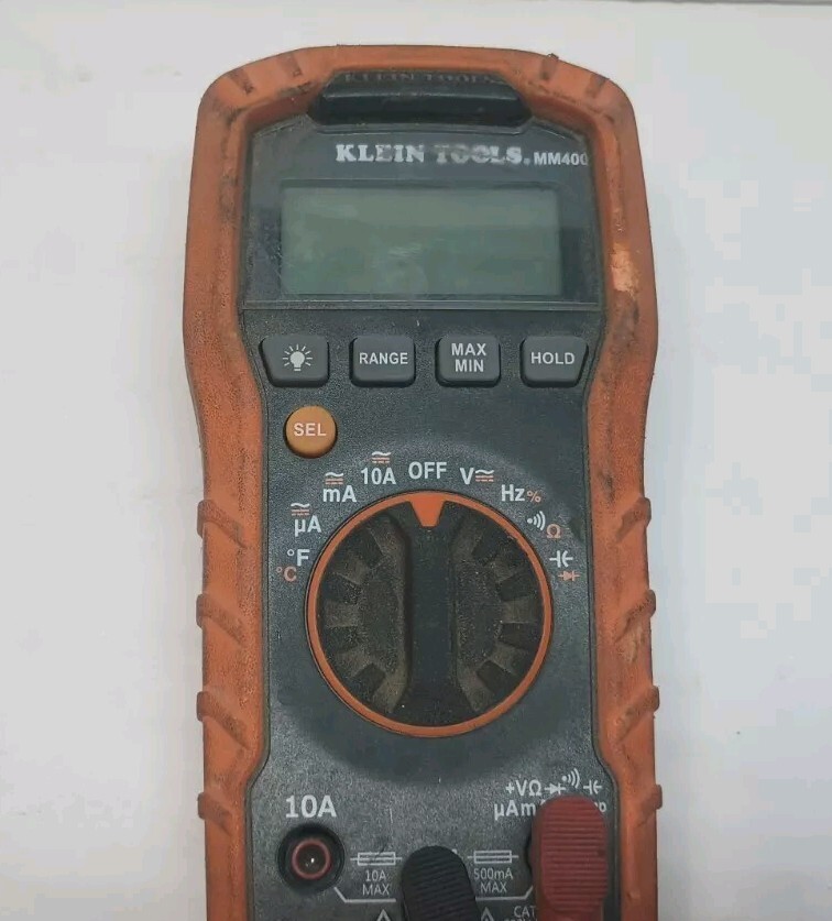 Klein Tools MM400 Digital Multimeter and 69100 Voltage Tester