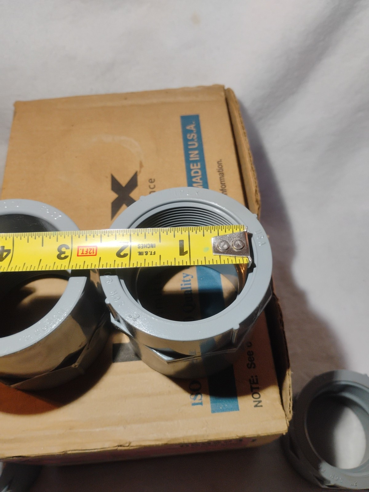 IPEX 2″ INCH CPVC SCHEDULE 80 FEMALE ADAPTER SOC x MPT (1 Adapter)