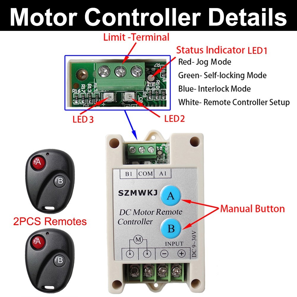 2 Linear Actuators 1500N 12V DC Electric Motor W/ Controller Switch Auto Lift DO