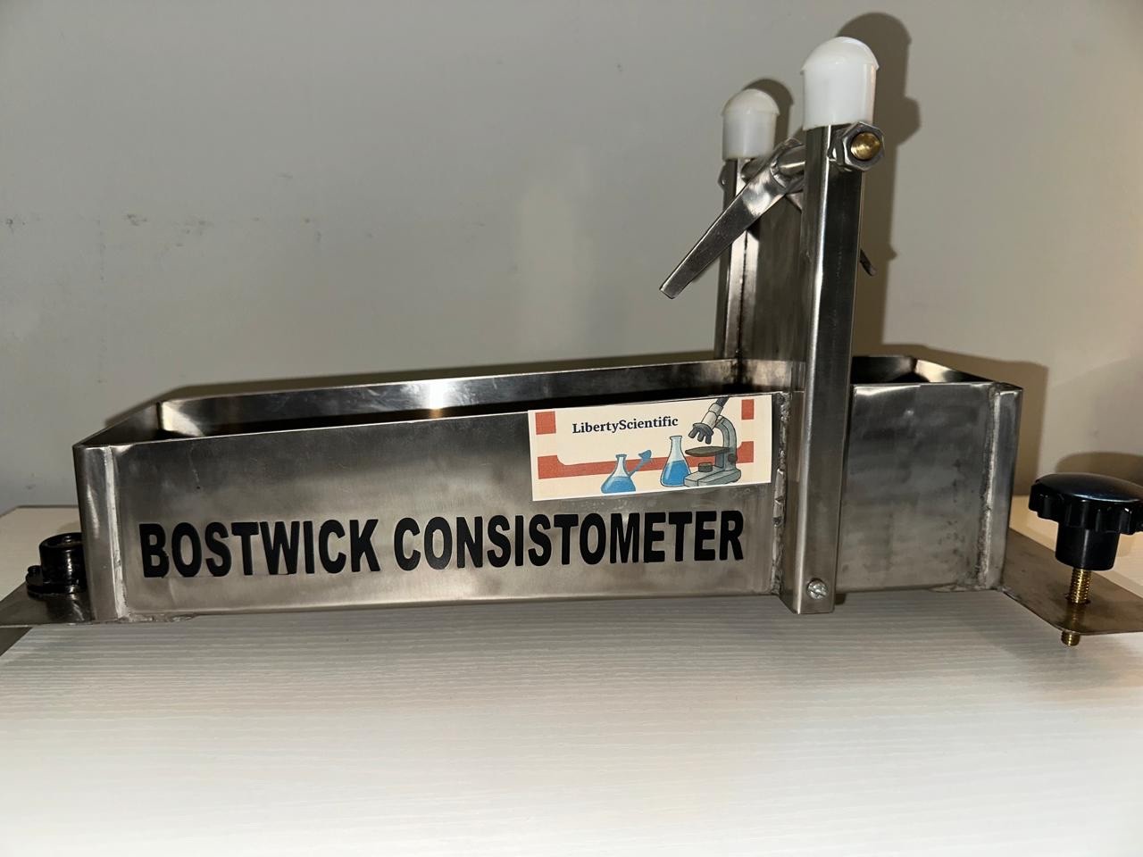 Bostwick Consistometer 304 SS for Consistency & Flow Rate Liberty Scientific USA