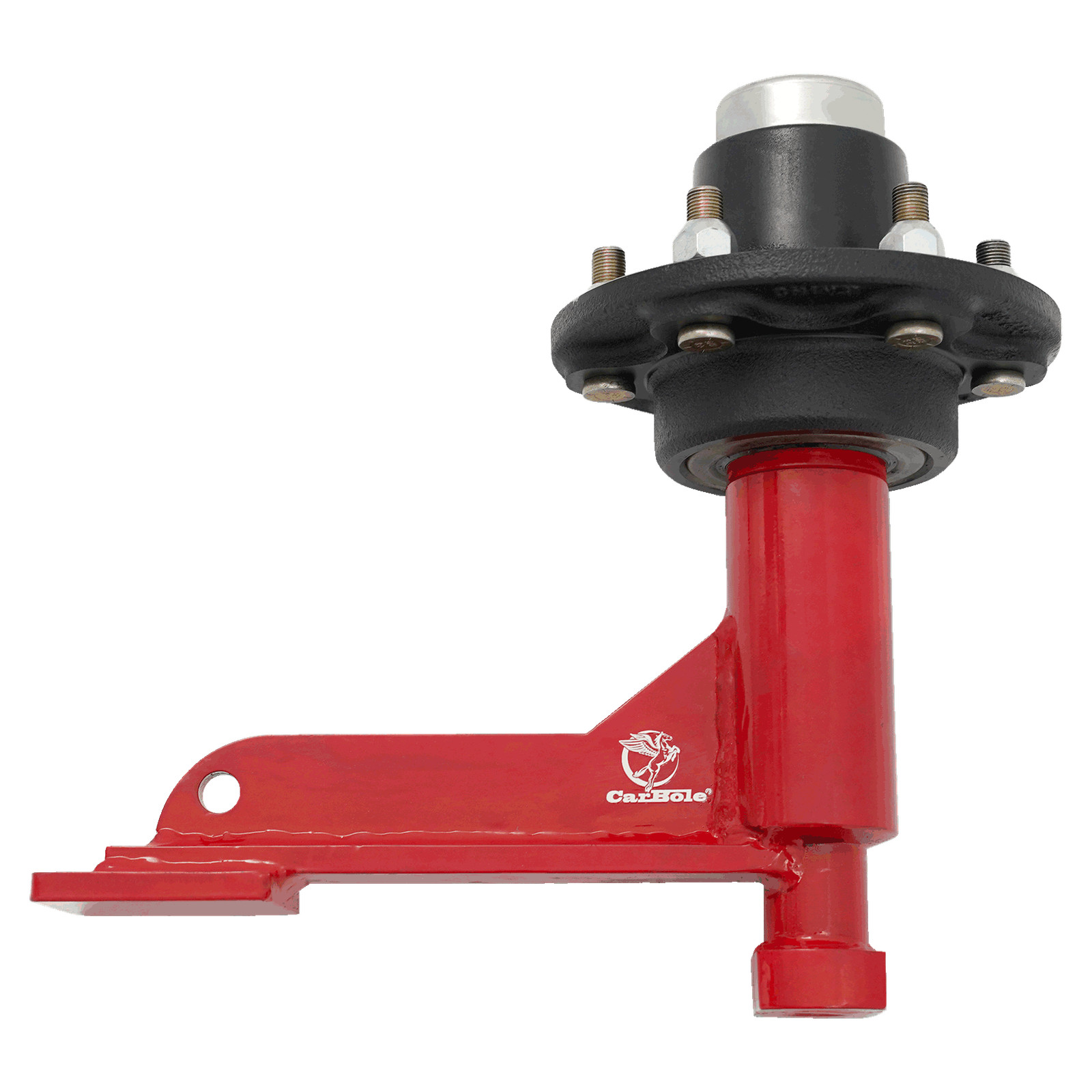2-Pack 8800lbs Shipping Container Wheels，6×5.5 Lug，Heavy-Duty Container Axles