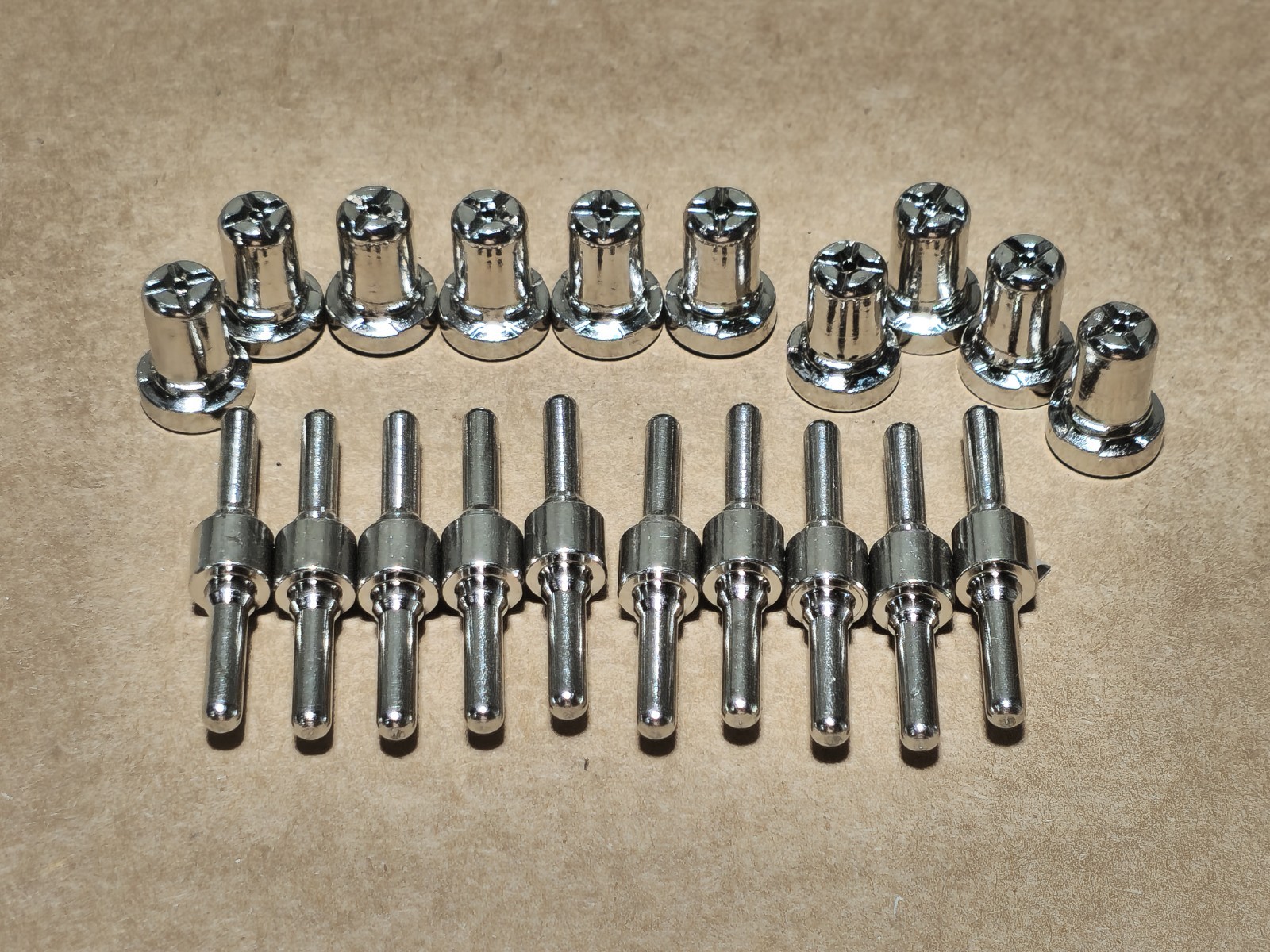 HVC50 Replacement Plasma Tips Nozzles Electrodes Parts 40A 50A HZXVOGEN