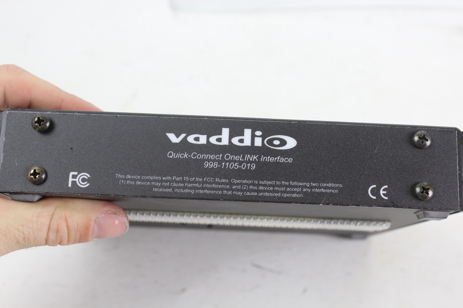 VADDIO Quick-Connect OneLINK Interface 998-1105-019 NO POWER CABLE