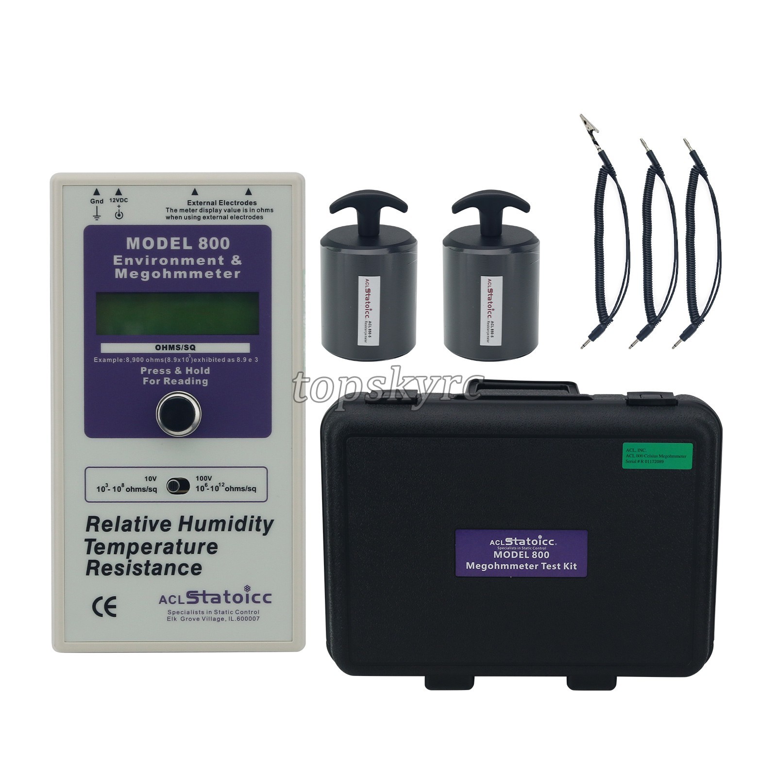 OEM ACL800 Surface Resistance Meter Surface Tester Megohmmeter Tester