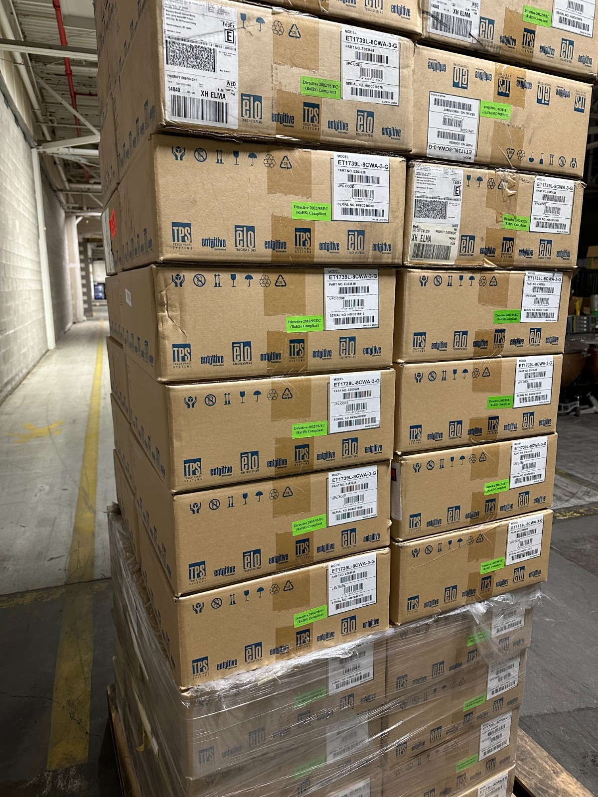 NEW ELO ET1739L-8CWA-3-G TOUCH MONITOR