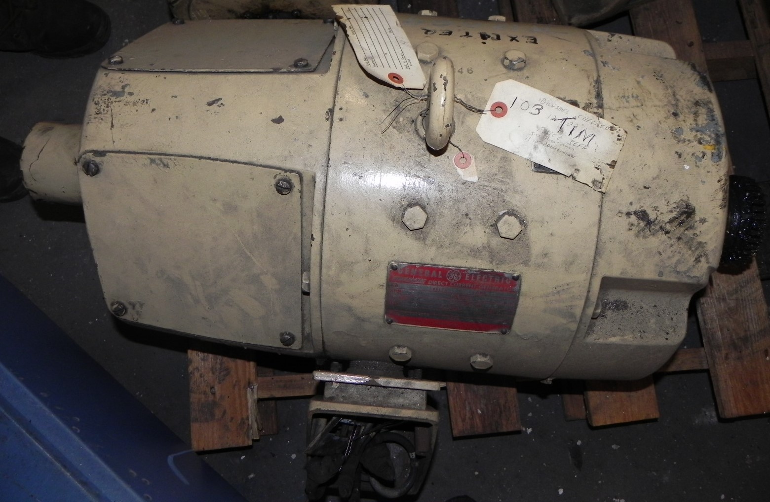General Electric Kinamatic Direct Current Motor 5CD324G78. Used.