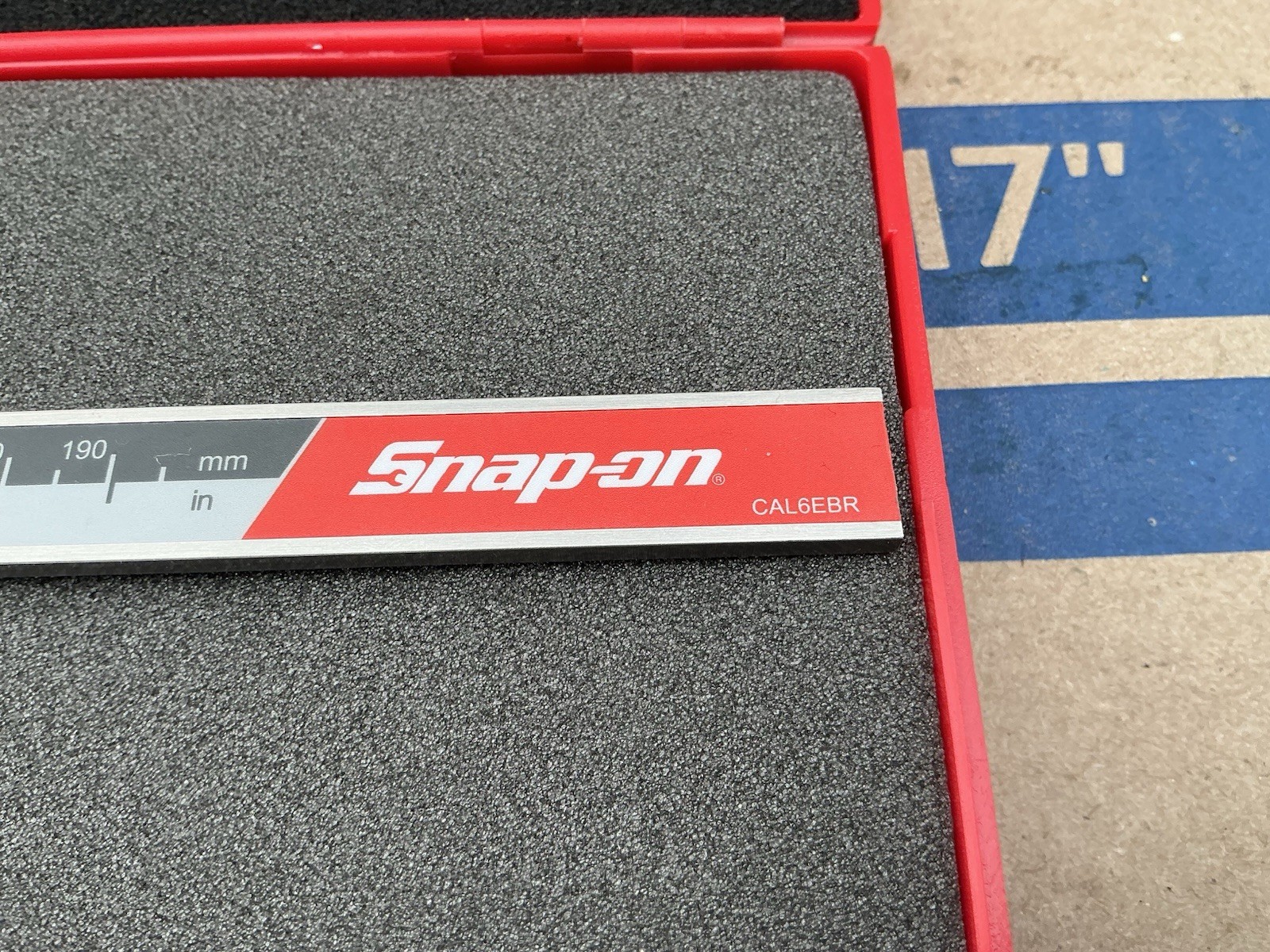 Snap-On Tools CAL6EAR 6-inch (150mm) Electronic Digital Caliper w/ Case