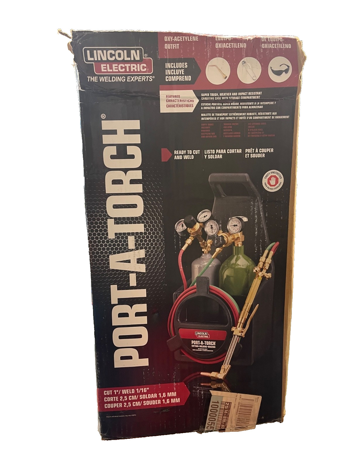NEW! Lincoln Electric Port-A-Torch Kit – Model# KH990