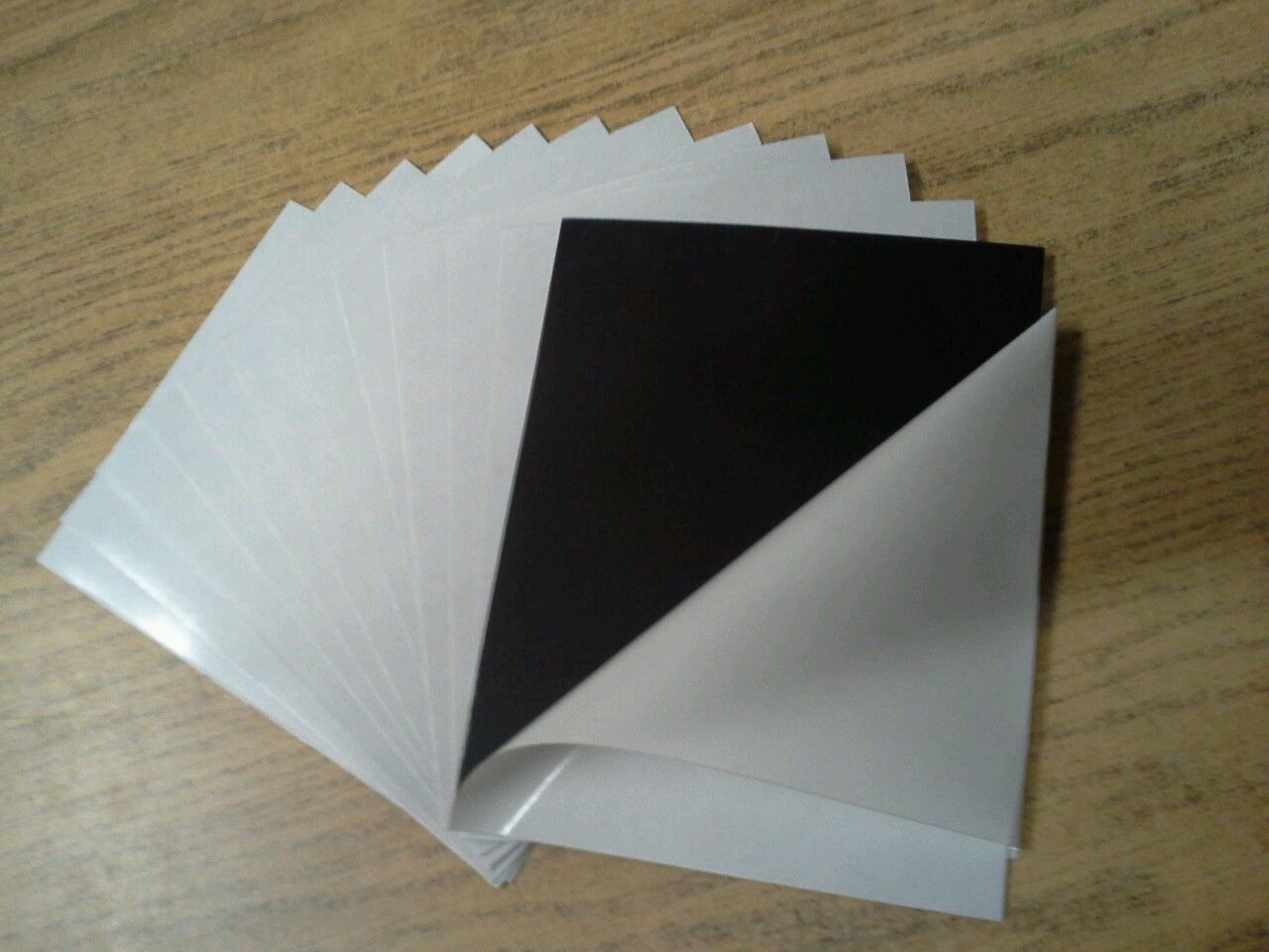 125 Self Adhesive Flexible Magnetic Sheets 8 x 10 inches