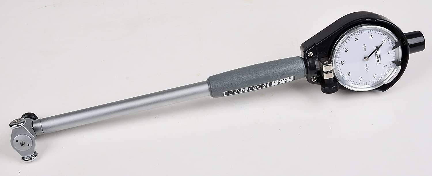 Fowler 52-646-300-0, Cylinder Dial Bore Gage with 2″ to 6″ Measuring Range