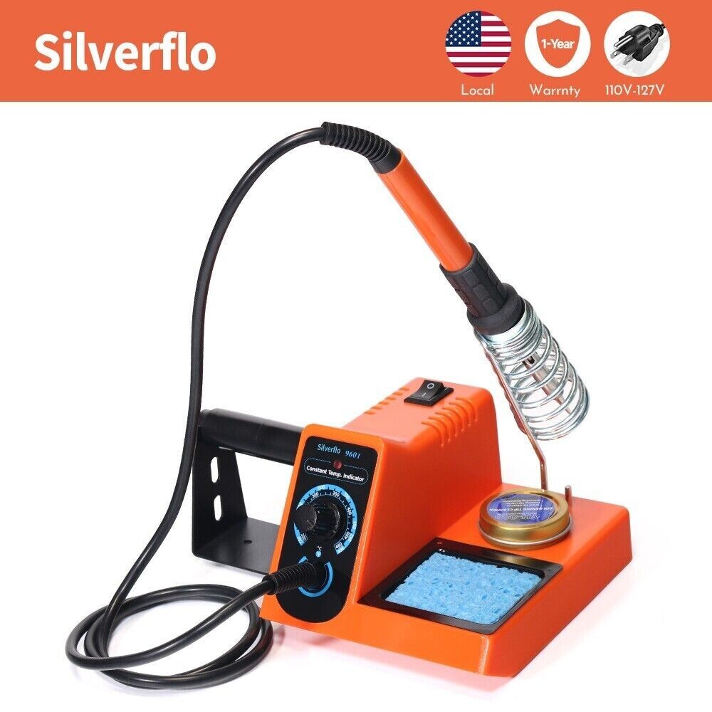 Silverflo 960-I Soldering Iron Kit Station Temperature Adjustable Rapid Heating