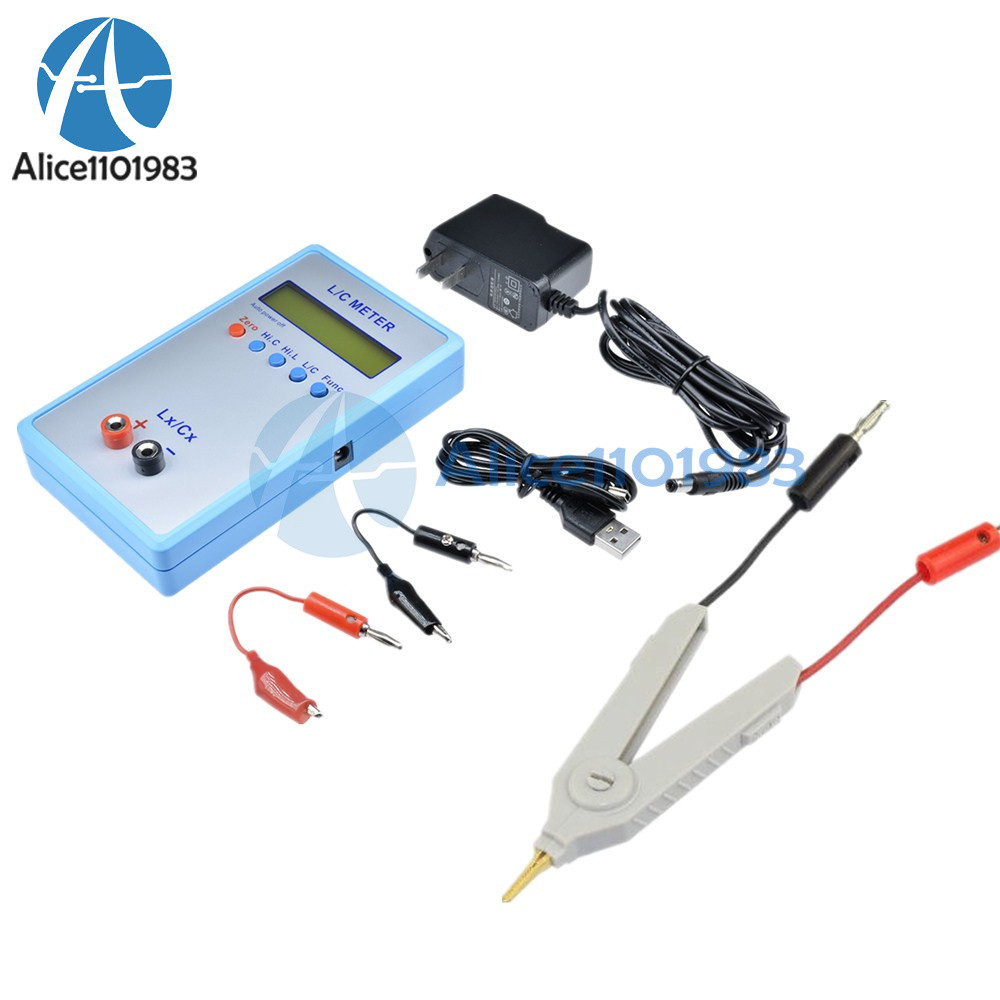 Handheld Capacitance Inductance L/C Meter LCR LC200A Multimeter Electric Bridge