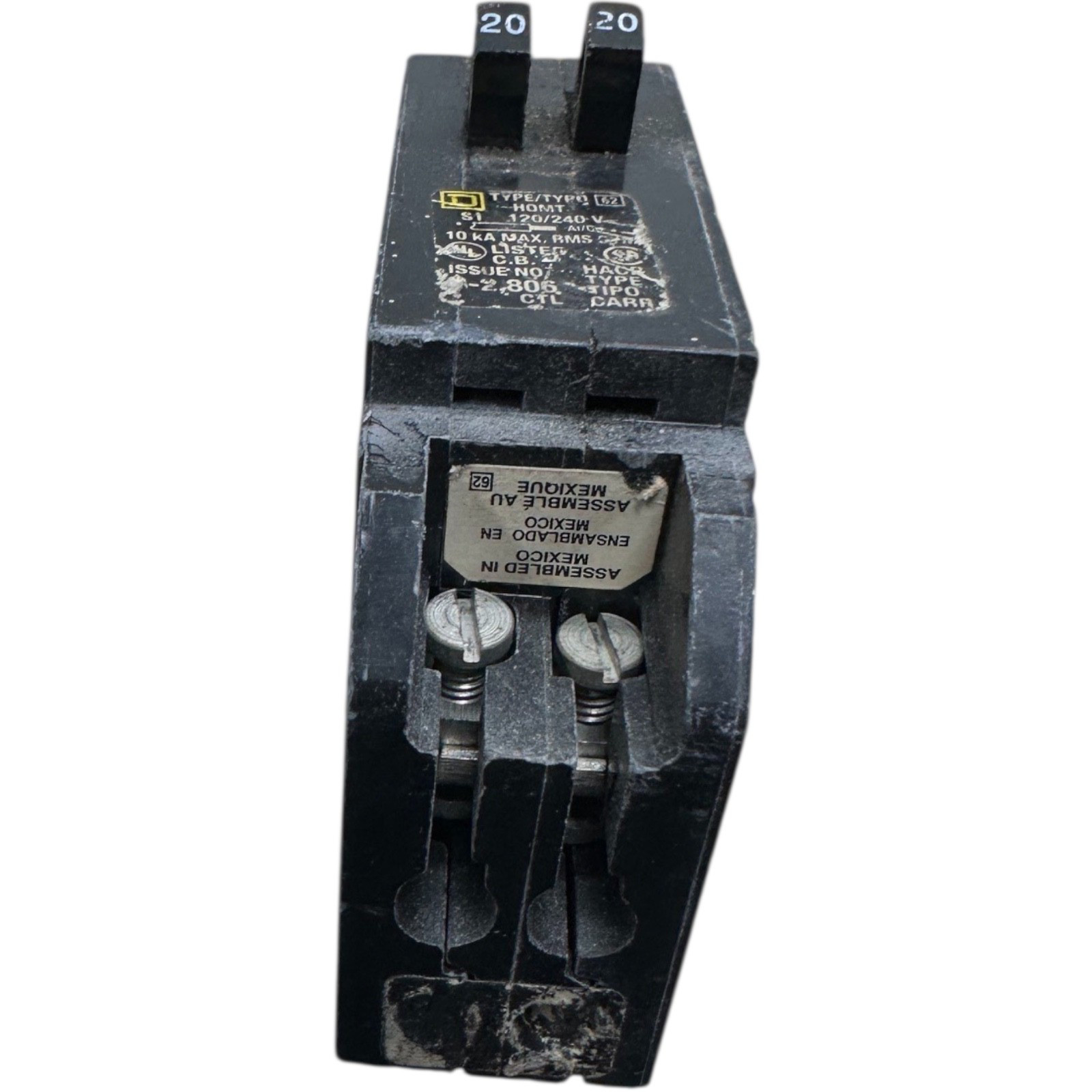 Square D HOMT2020, 2-Pole 20A Circuit Breaker 🔥Fast Shipping🔥