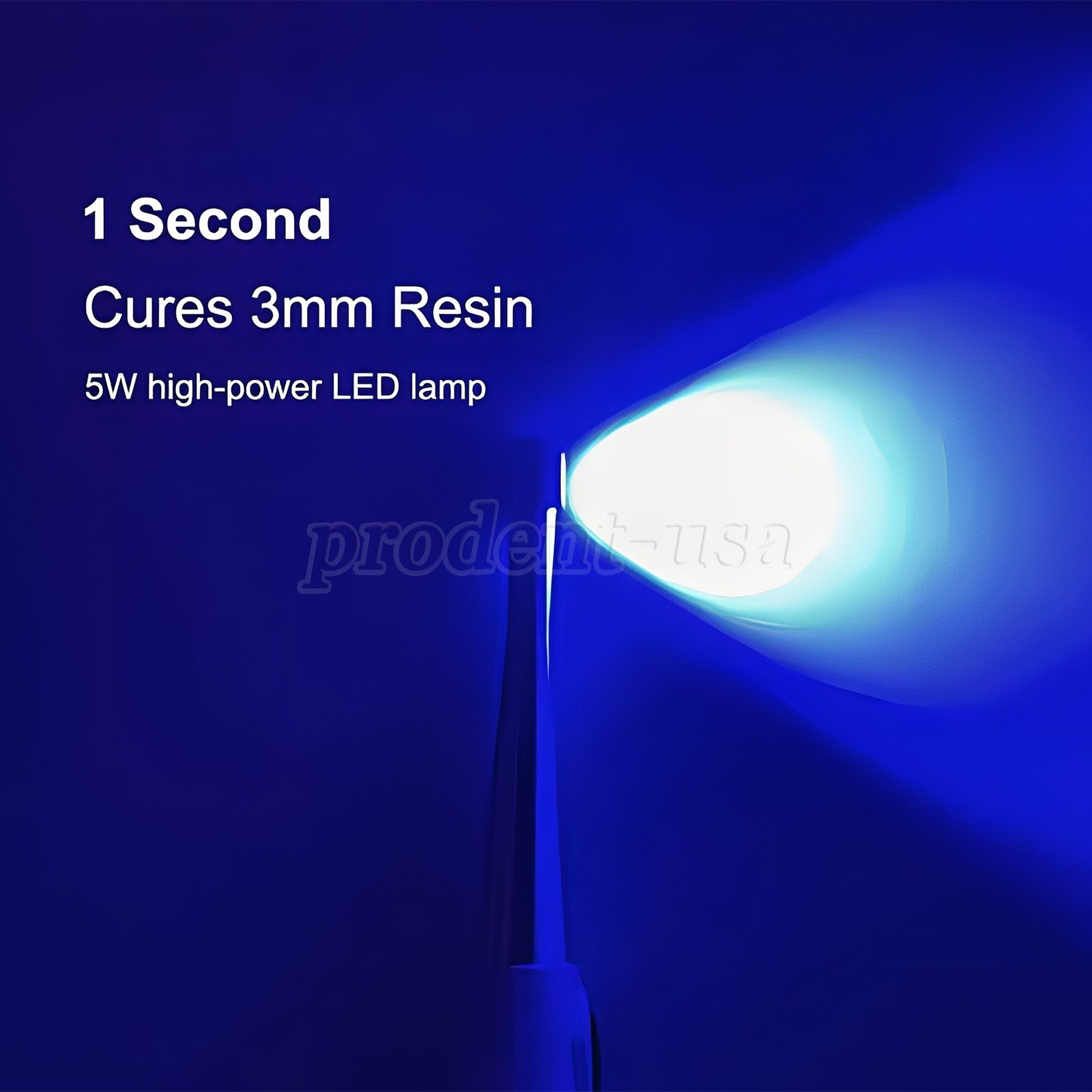 Dental Cordless LED Light Cure Lamp Metal Head 1S LED Curing Light Photopolymer