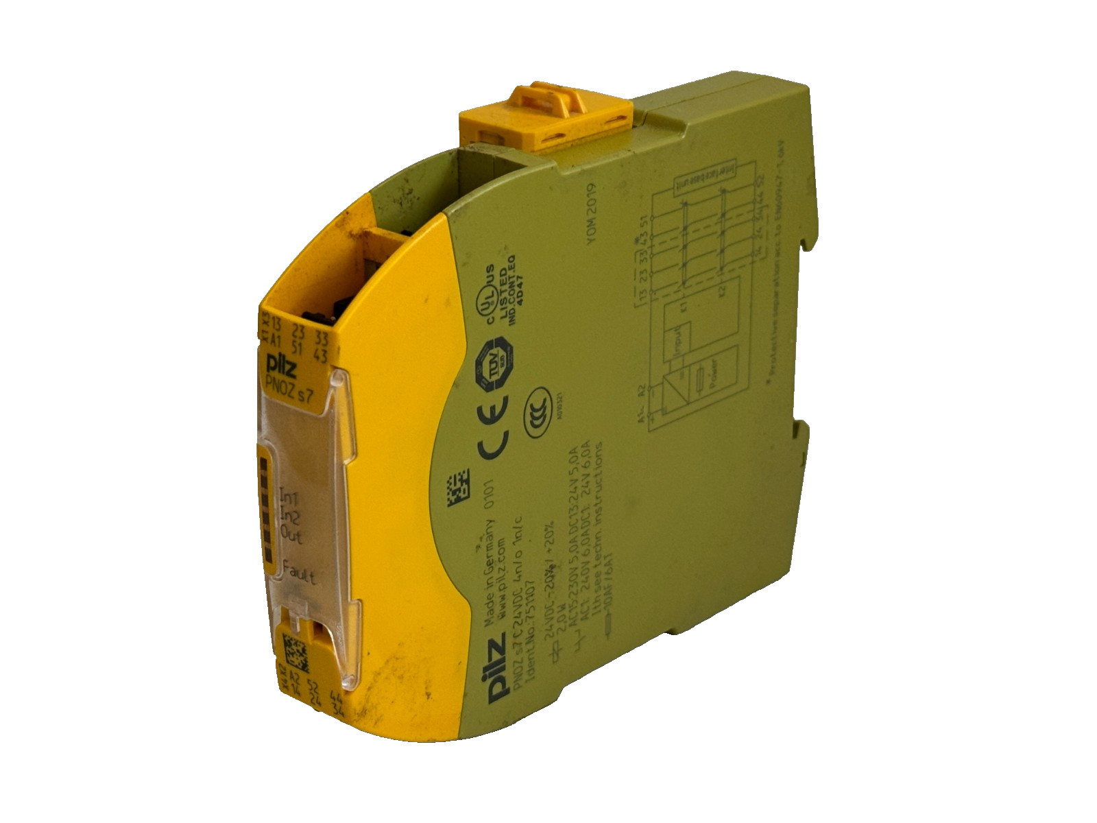 USED Pilz 751107 Expansion Module