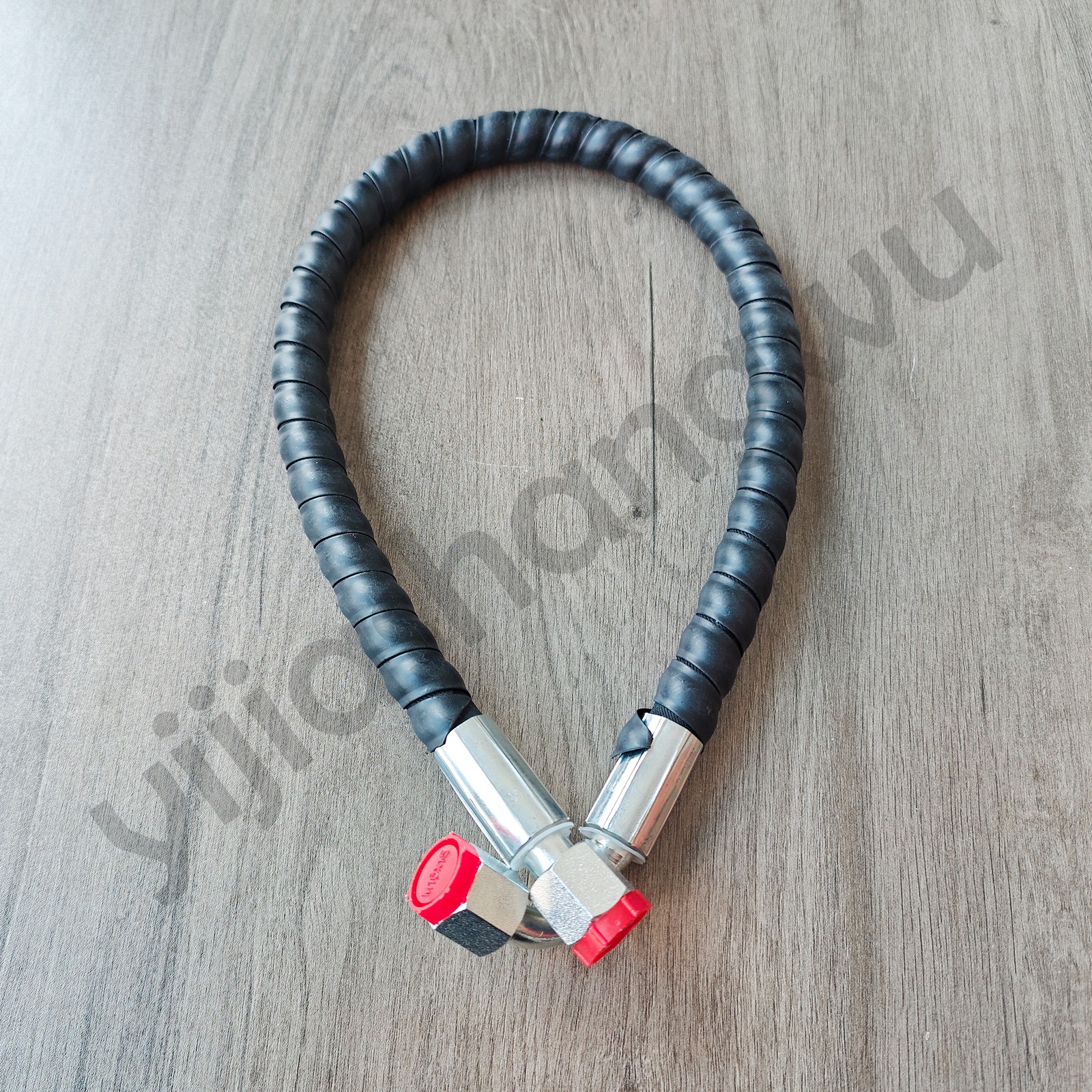 Agt Miva Mini Excavator Hydraulic Hose | 5/16″ M16x1.5 24″ 90° & Straight