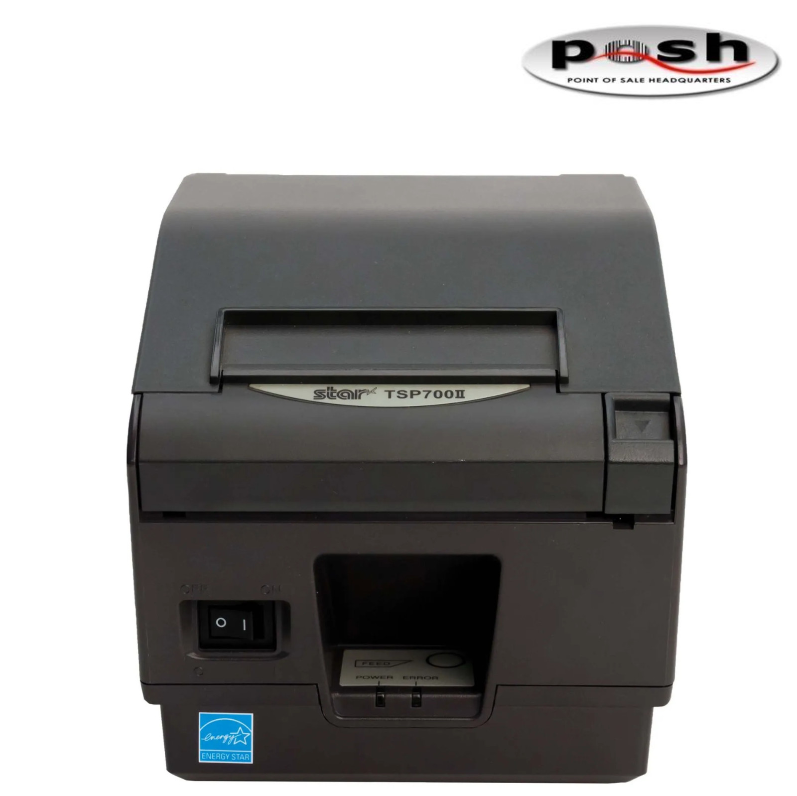 Star Micronics TSP743II 39442310 Thermal Receipt Printer Serial Cutter Gray
