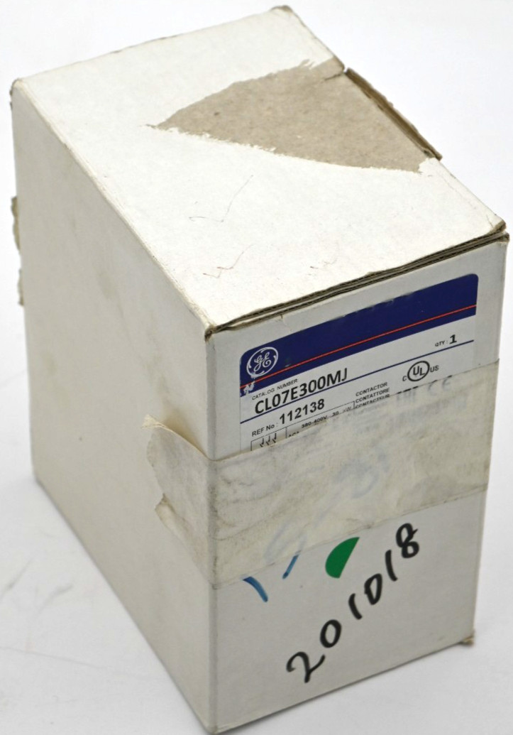 GE /General Electric CL07E300M Contactor with LB4EJ 110-125V 50/60hz/DC