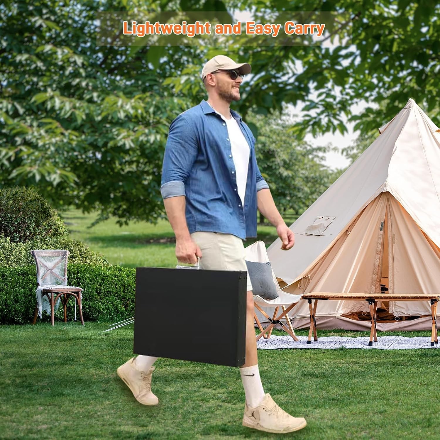 Portable Outdoor Grill Table,Blackstone Griddle Stand,Movable Griddle Stand Fit