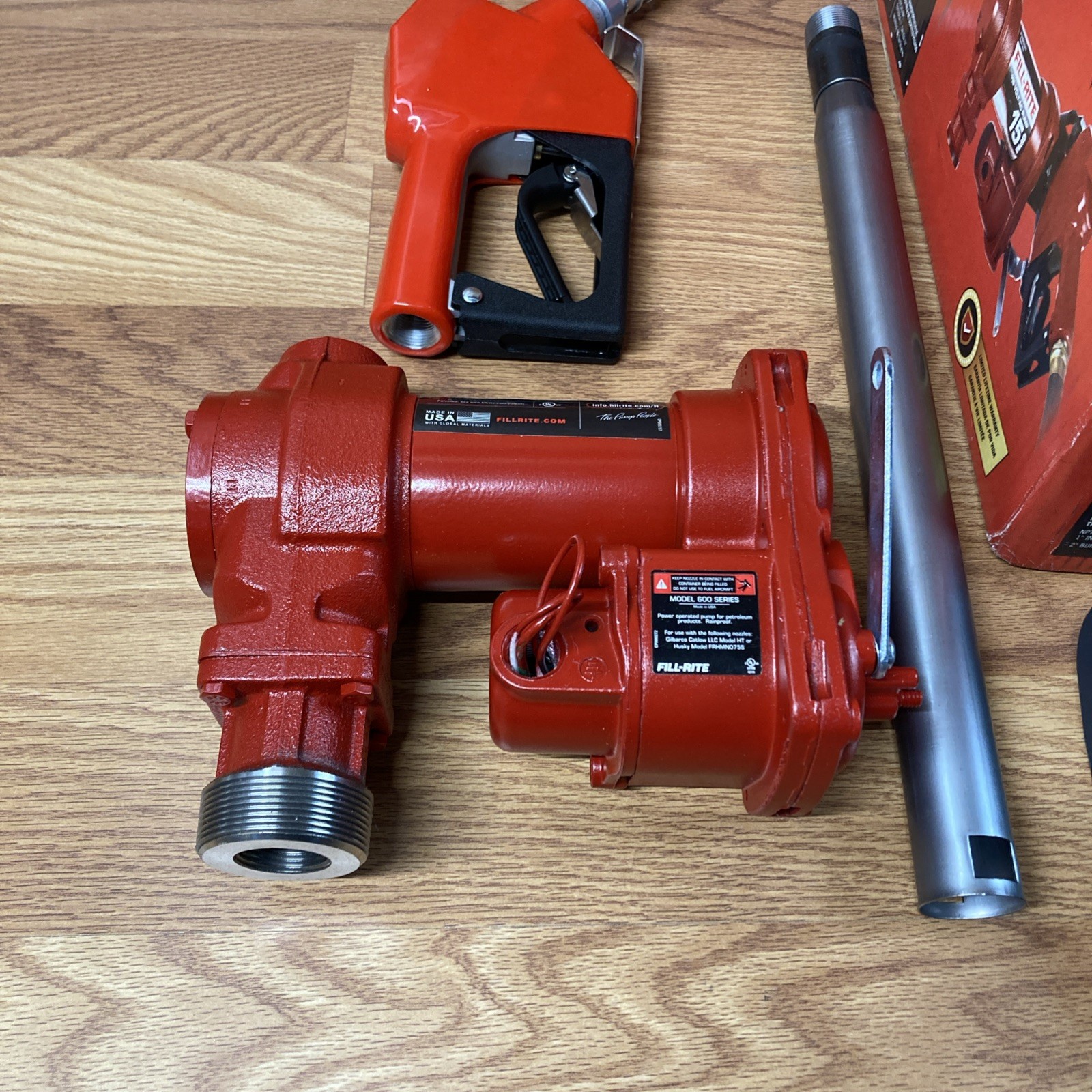 Fill-Rite FR610HA Fuel Transfer Pump 115V AC 15 GPM Max. Flow Rate 1/6 HP