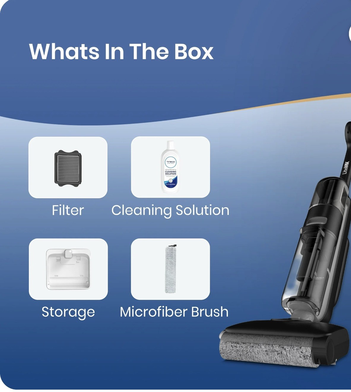 Dreame H12 Pro Vacuum Mop Wet Dry Vacuum Cleaner For Hard Floor Vacuum And Mop