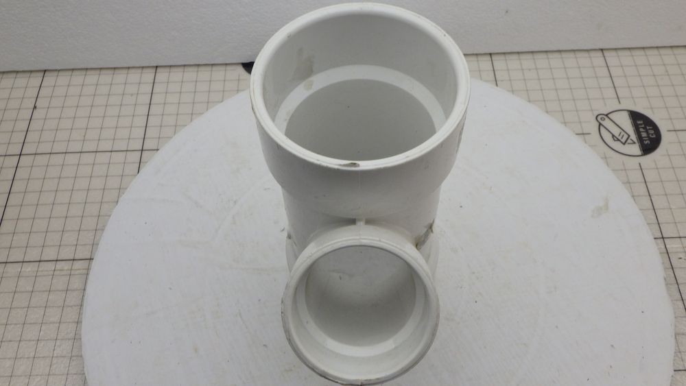NIBCO 4810 3″ x 3″ x 2″ PVC DWV 45-Degree Wye Fitting All Hub C4810HD332