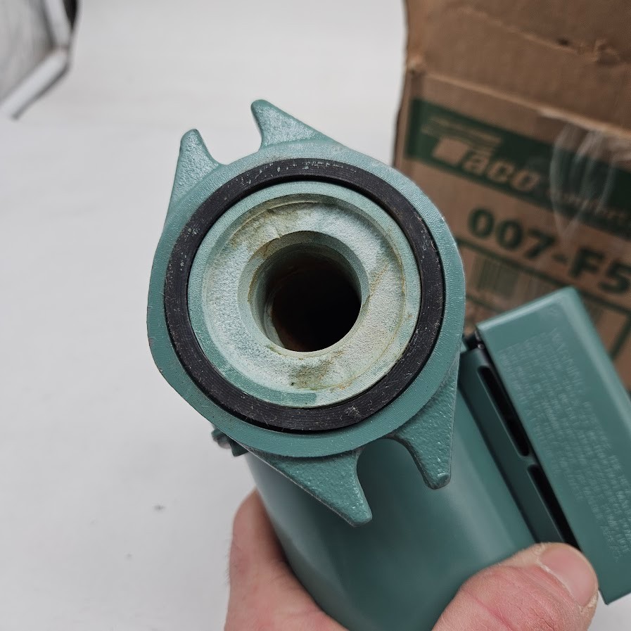 Taco 007-F5 1/25 Hp 115V 1-Phase Connection Hydronic Circulating Pump For Parts