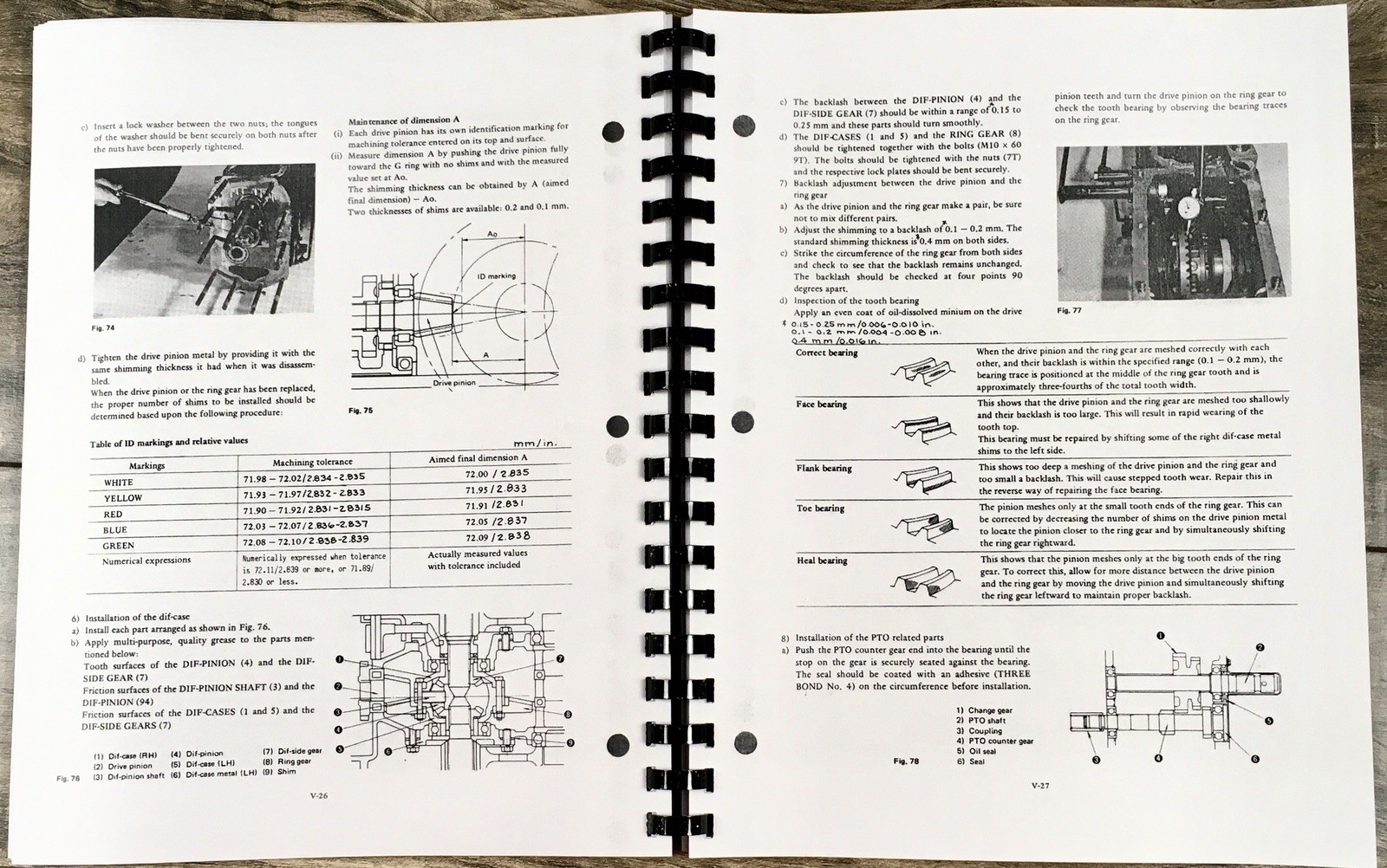Bolens 2702 2704 G272 G274 Diesel Tractor Service Manual Repair Workshop Book