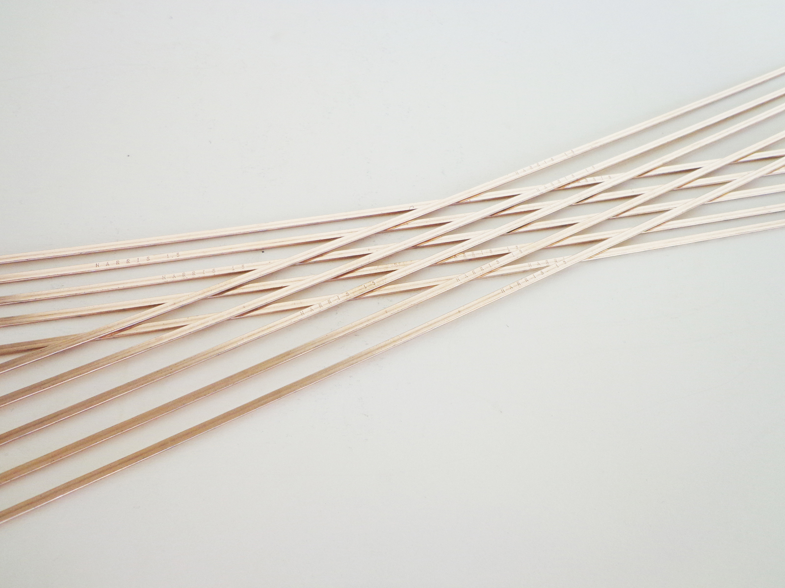 15% Silver Brazing Rods 7 RODS Sil-Fos, Worthington, Harris Stay-Silv, Lenox …