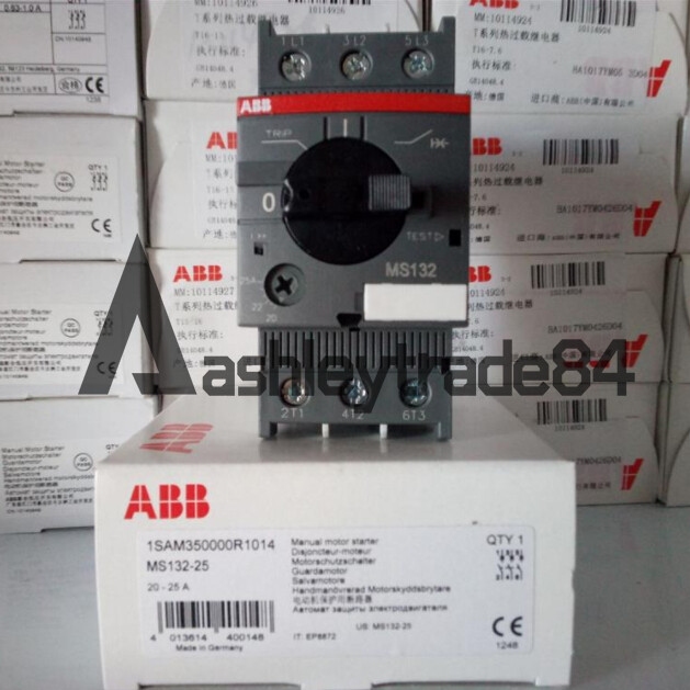 MS132-25 1PC New ABB MS132-25 20-25A Circuit Breaker 1SAM350000R1014