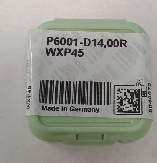 Walter XtraTec Drill Inserts P6001-D14.00R WXP45