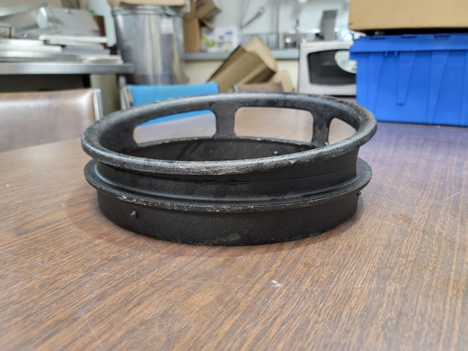 13″ Hole Cast Iron Ring Rim Replace Old Wok Ring for Chinese Wok Range