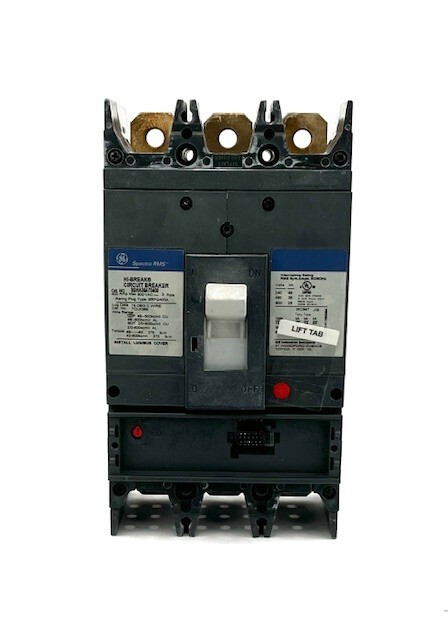 NIB – GE – SGHA36AT0400 – Molded Case Circuit Breaker – 400A, 3-Phases, 600V