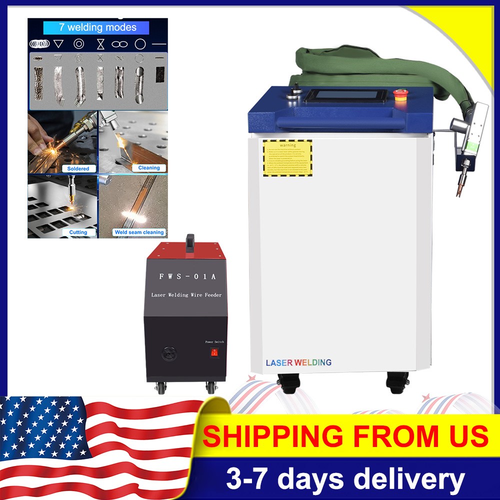 2000W Raycus 4 in 1 Combo Handheld Laser Welder Metal Cutting Cleaning Machine