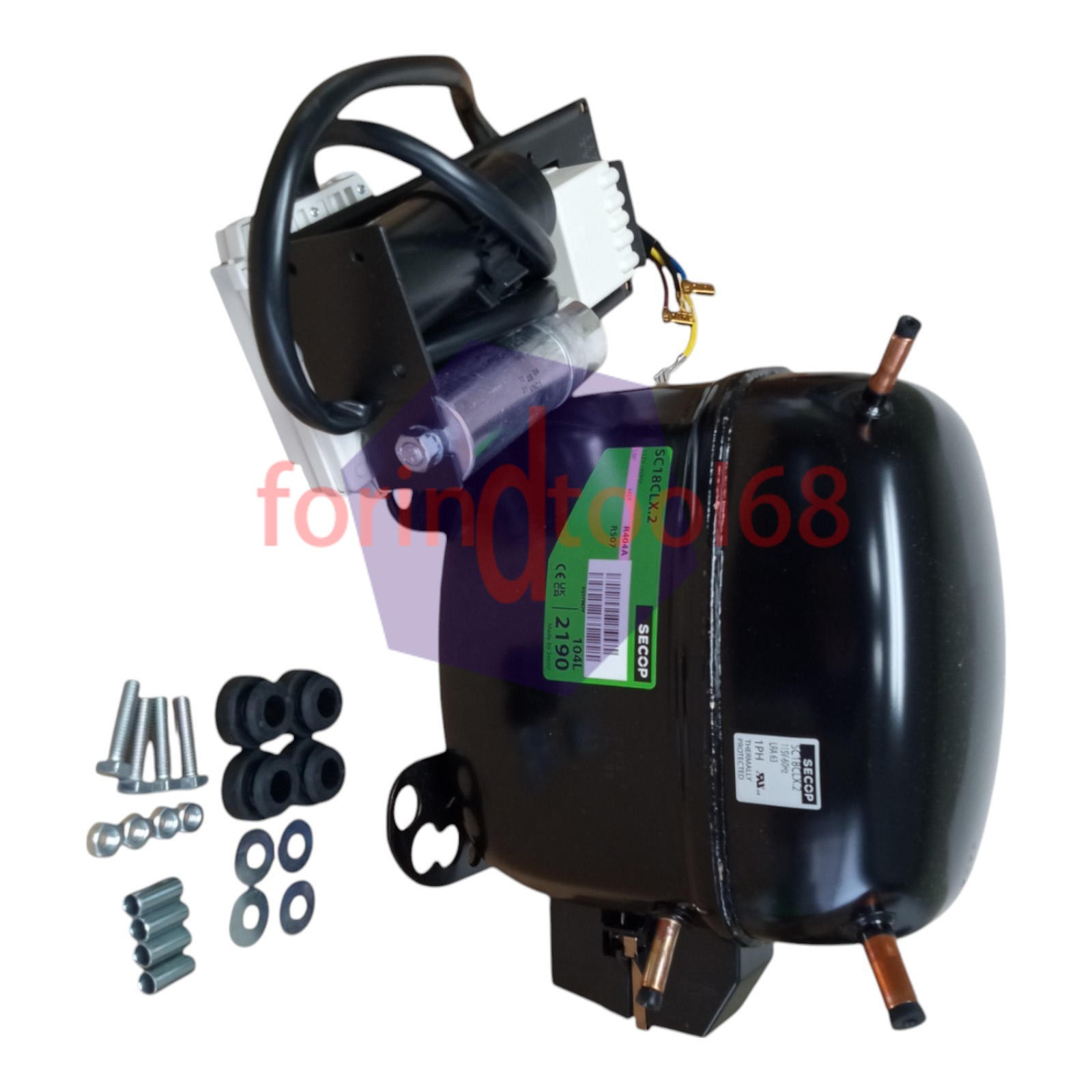 One New SECOP Compressor SC18CLX.2 115V R404a/R507 3/4HP